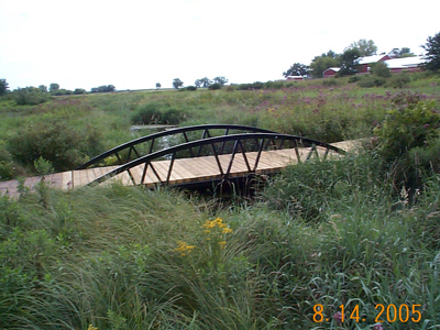 24 Foot bridge over Storytown Creek 