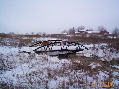 24 Foot bridge over Storytown Creek 