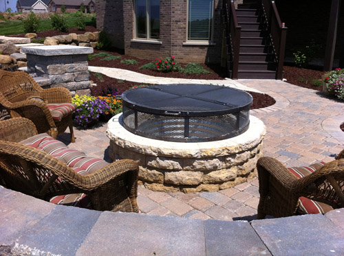 Firepit Cover Oregon Wisconsin